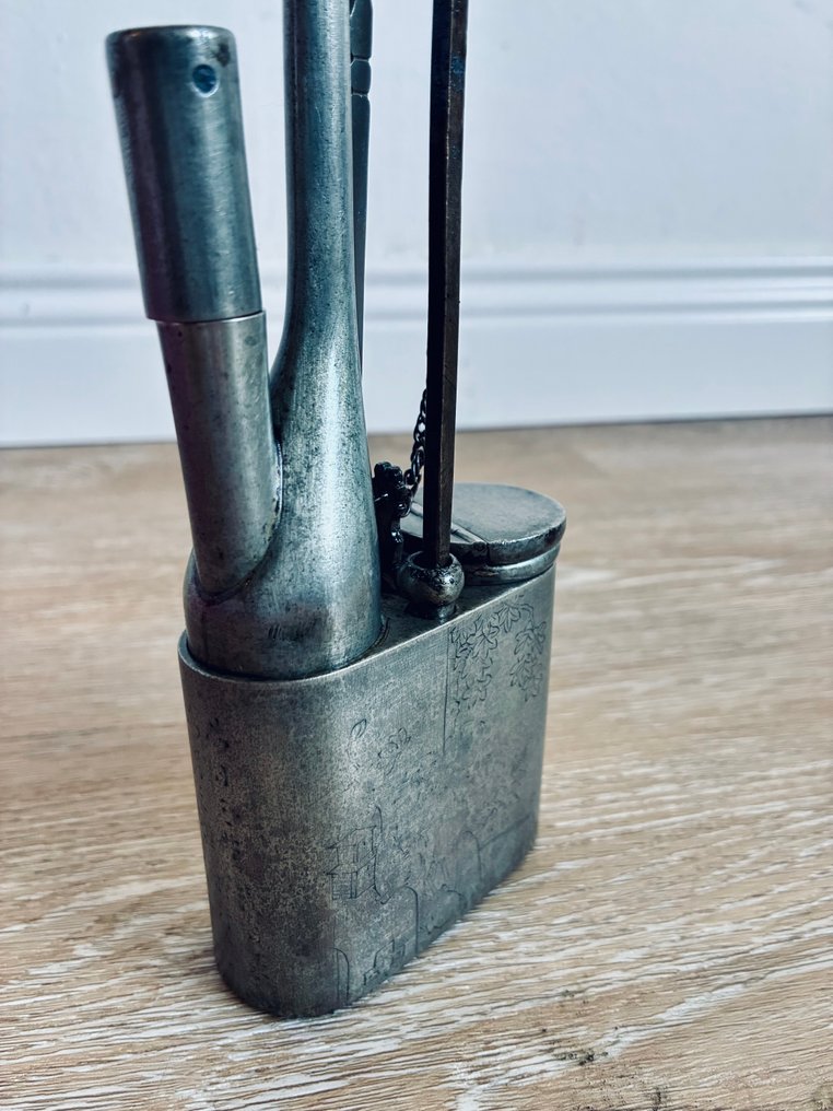 No reserve price - Pipe - Alloy, Silver-Plated Metal #3.2