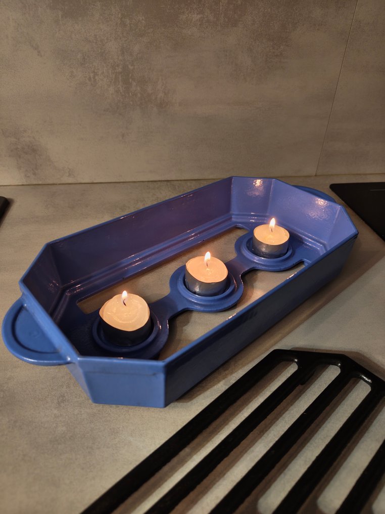 Staub, Style Le Creuset - Theelichthouder Warmteplaat, emailleerde gietijzeren tafelstoof - Bron #3.2