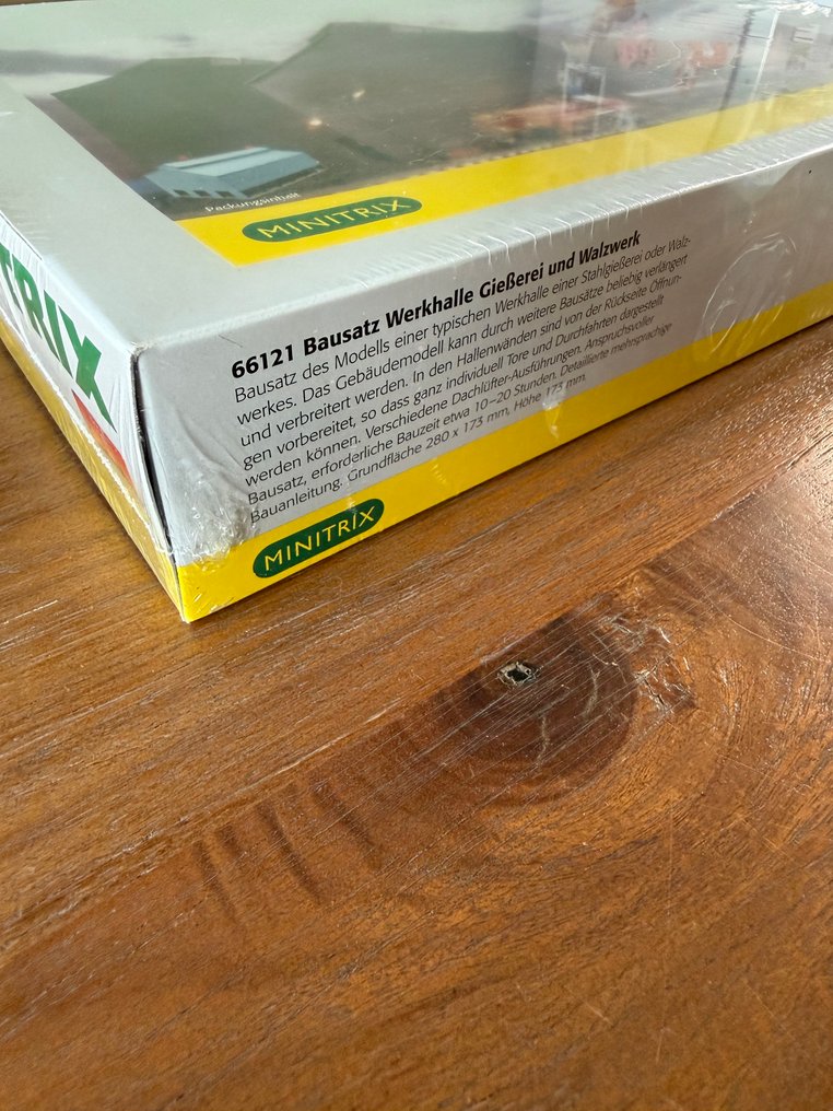 1:160 - Model kit - Bouwpakket Werkhal Gieterij en Walserij 66121 - Set de construcție al modelului unei hale de fabrică tipice pentru o turnătorie de oțel sau o #2.1