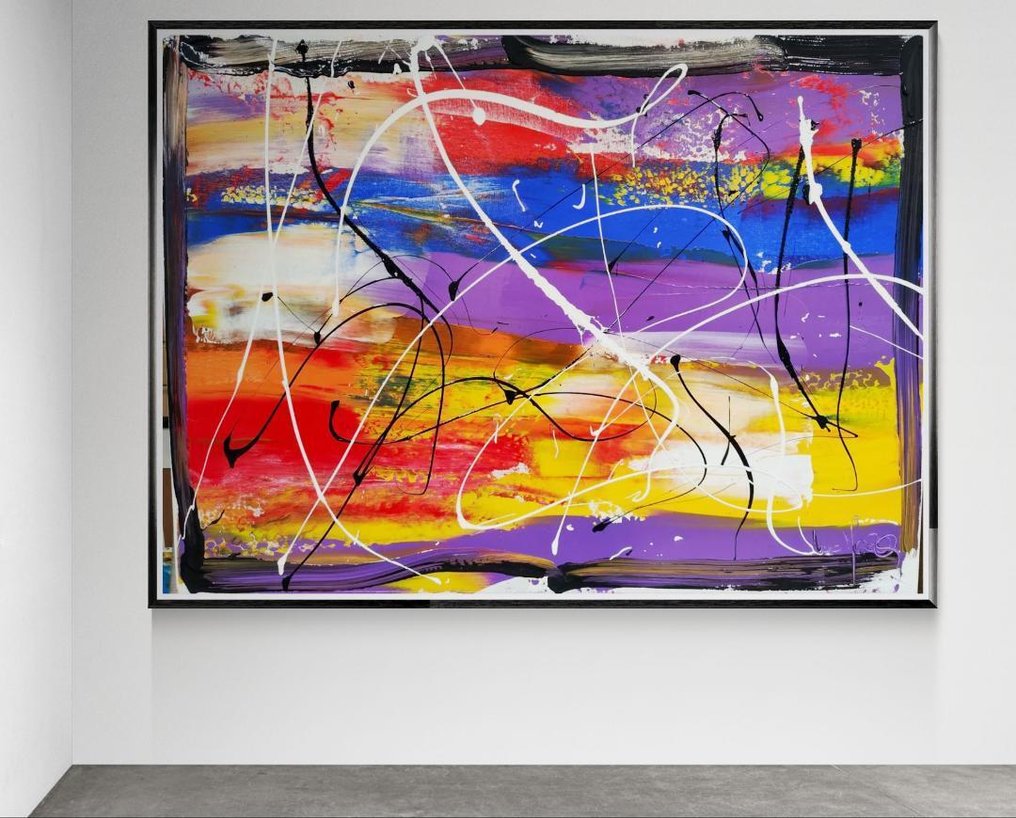 Luc Mora - Purple silence - XXL - NO Reserve #2.1