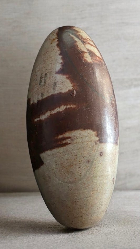 Shiva Lingam Ovoid - Height: 148 mm - Width: 70 mm- 1013 g #1.0