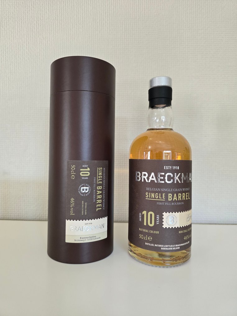 Braeckman - Single Barrel - 2008 10yo & 2007 12yo (Whisky of the Year 2021)  - 50cl - 4 bottles #4.3