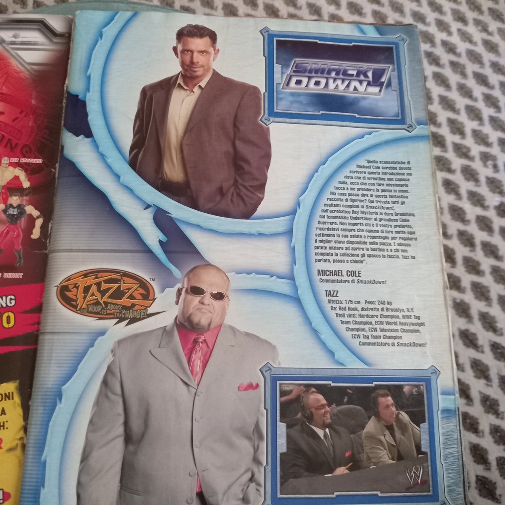 Smackdown And Raw Explosion Merlin 2004 Merlin's Stickers John Cena 214 完整專輯 - 狀況優良(EX) #2.1