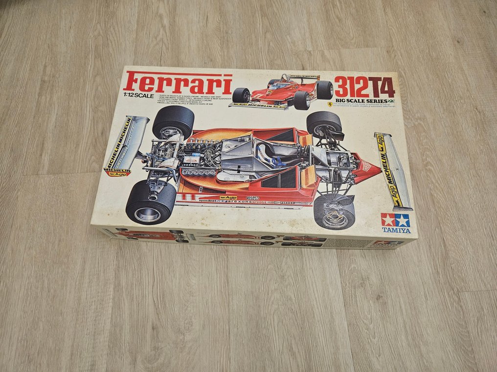 Tamiya 1:12 - Model kit - Ferrari 312T4 #1.0