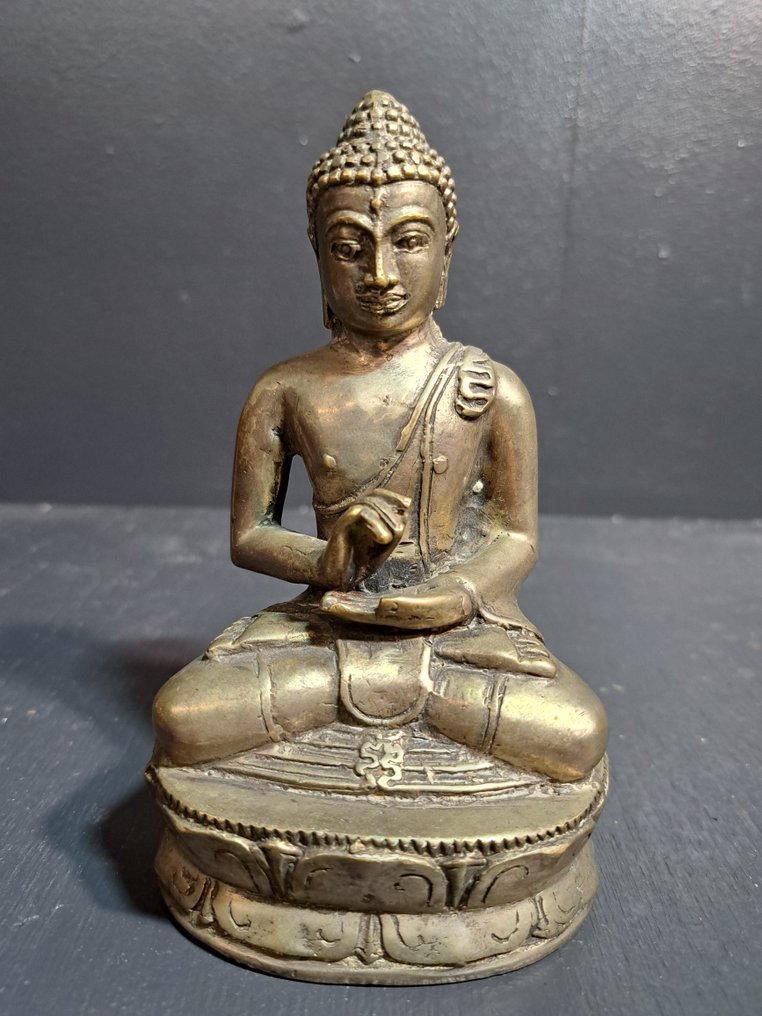 Vier boeddhistische beeldjes - Statue - Asien (Ingen mindstepris) #3.2