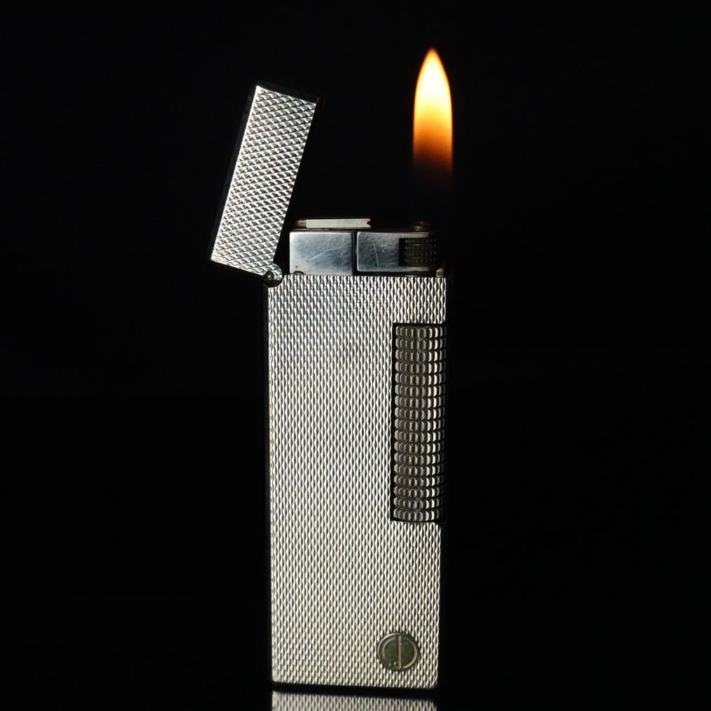 Dunhill - Barley Pattern Rollagas Lighter - No reserve price - Lighter - Silver plated #1.0