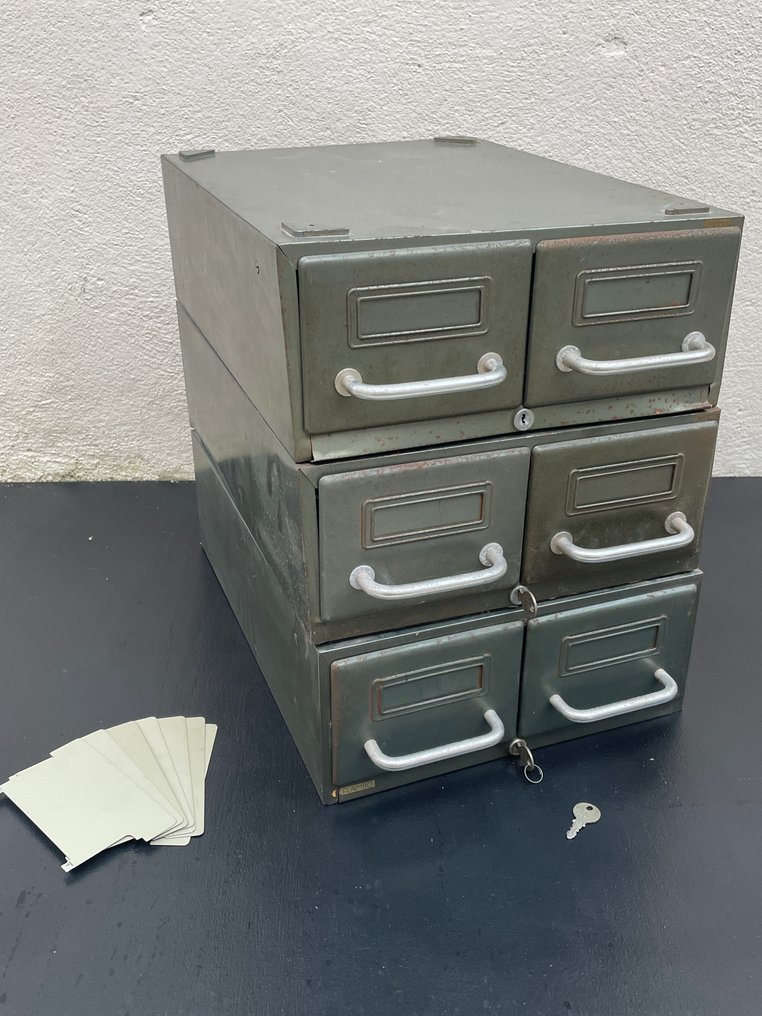 Mobiletto scrittoio (3) - Metallo - Flambo #1.0