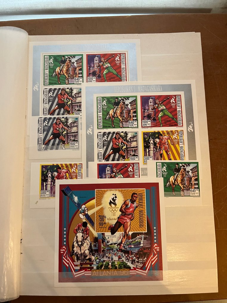 Μαδαγασκάρη 1970/1995 - Συλλογή μπλοκ, χωρίς πολλές ειδικές εκδόσεις. #1.0