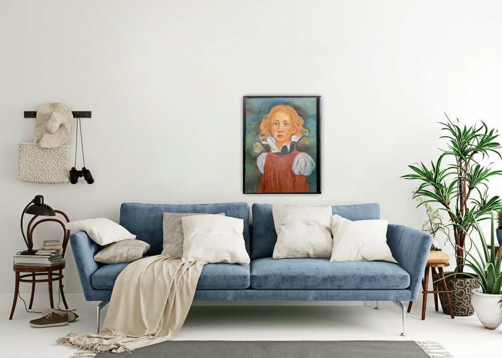 G. Rocca - Bambina con farfalla #4.3