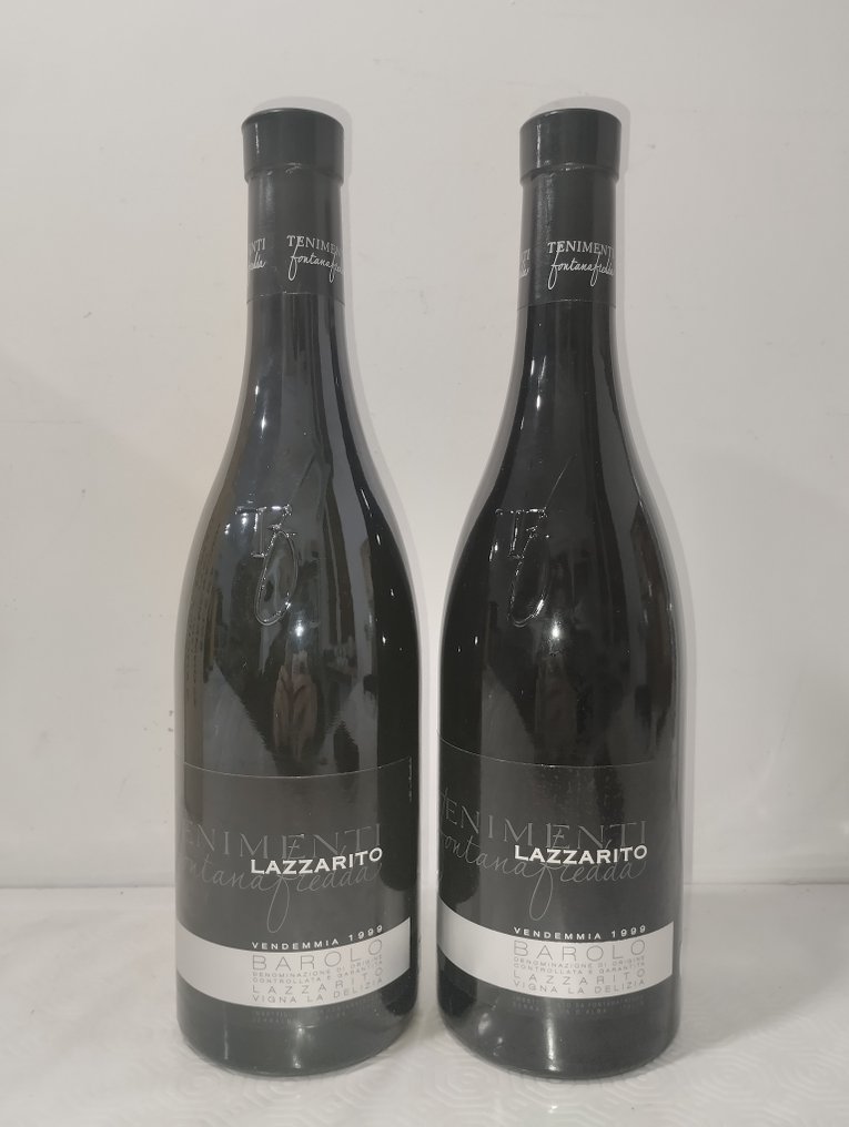 1999 Lazzarito, Fontanafredda - Barolo - 2 Bottles (0.75L) #1.0
