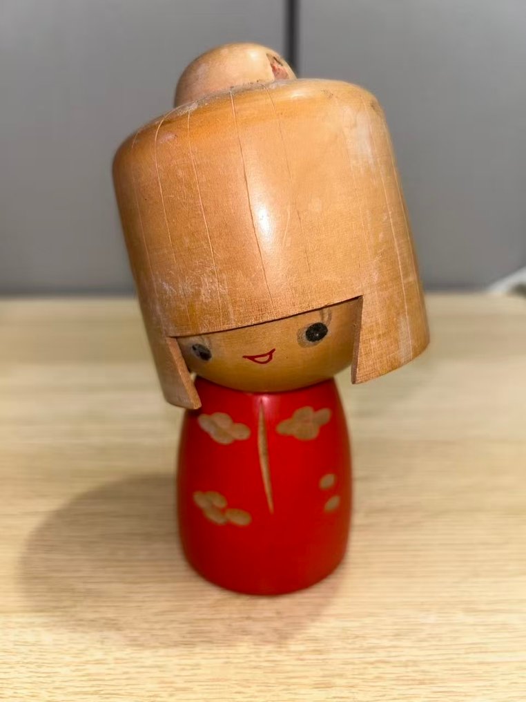 Statuette, Mustard Seed Doll - 15 cm - Træ #1.0