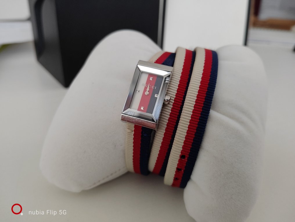 Gucci - G-Frame Tricolore - Ingen mindstepris - 147.5 - Kvinder - 2010-2020  #2.1