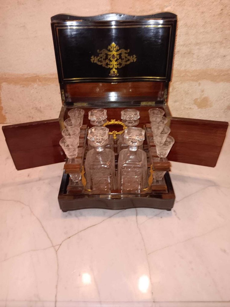 Likőrösszekrény - Fa - Napoleon III. likőrök pince #1.0