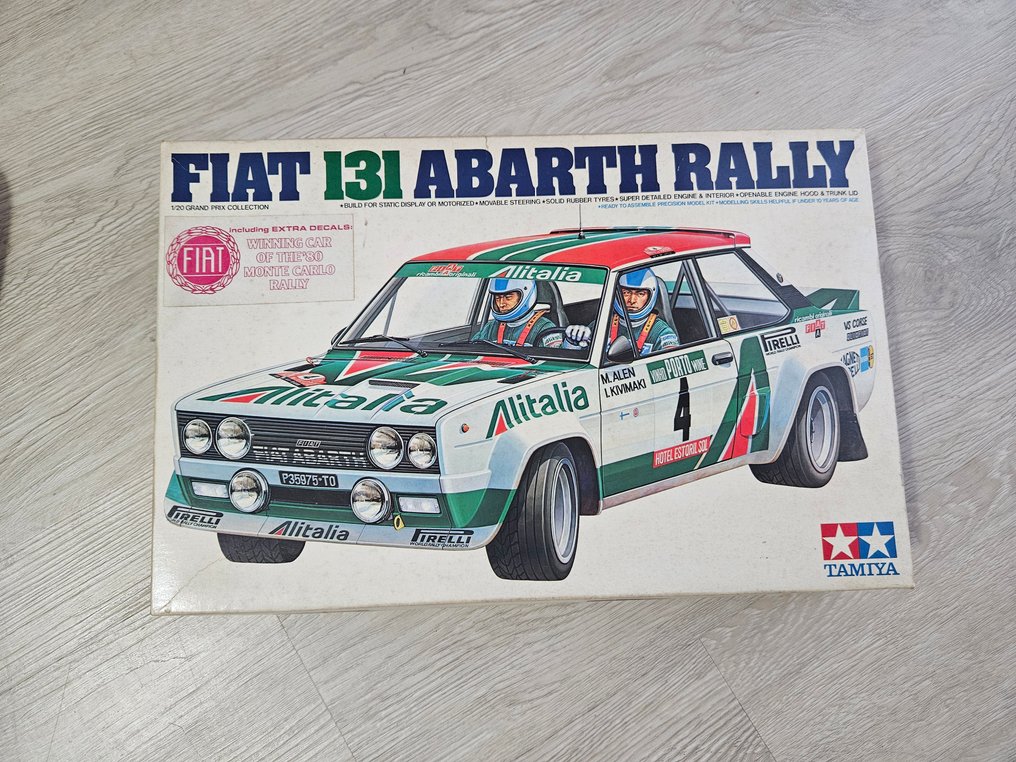 Tamiya 1:20 - Model kit - Fiat 131 Abarth Rally #1.0