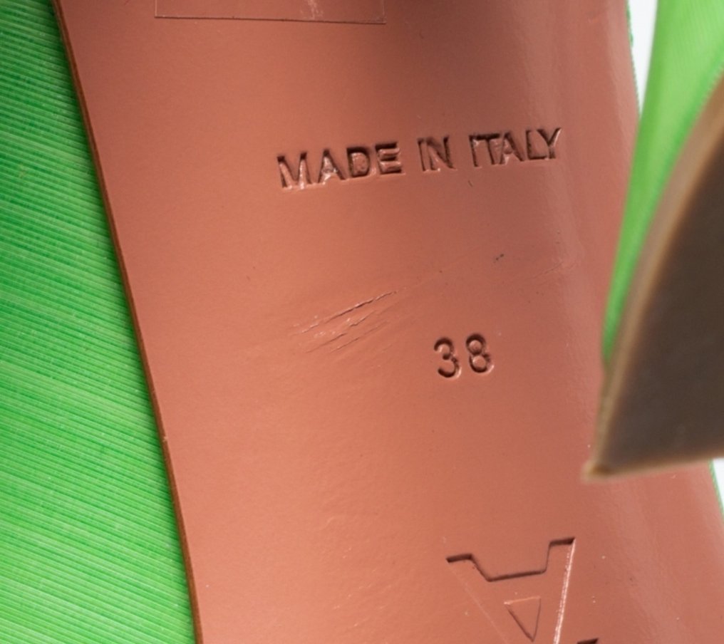 Amina Muaddi - Heeled sandals - Size: EU 38 #4.3