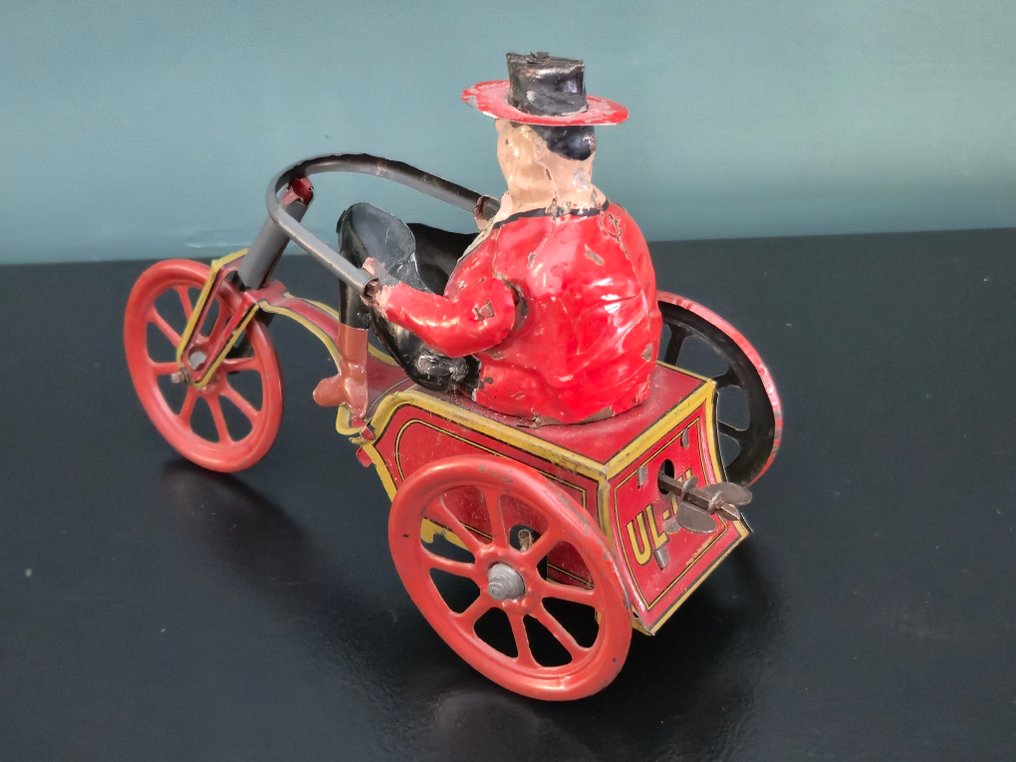 TippCo - 鐵皮玩具 - Rare Tricycle UL-UL, Unboxed - 1920-1930 - 德國 #2.1