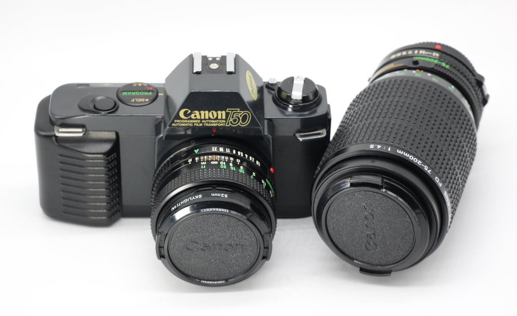 Canon T-50 + FD 1,8/50 mm + FD 75-200mm | Single lens reflex camera (SLR) #1.0