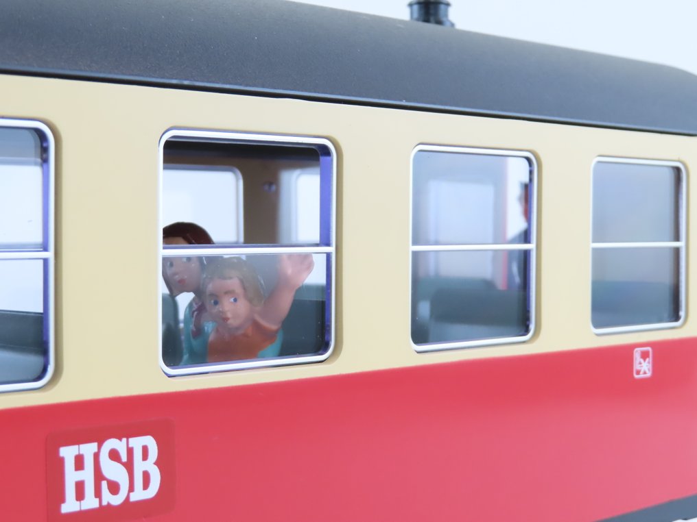 LGB G - 30730 - Carrozza passeggeri di modellini di treni (1) - 4-assig carrozza passeggeri - HSB (D) #4.3