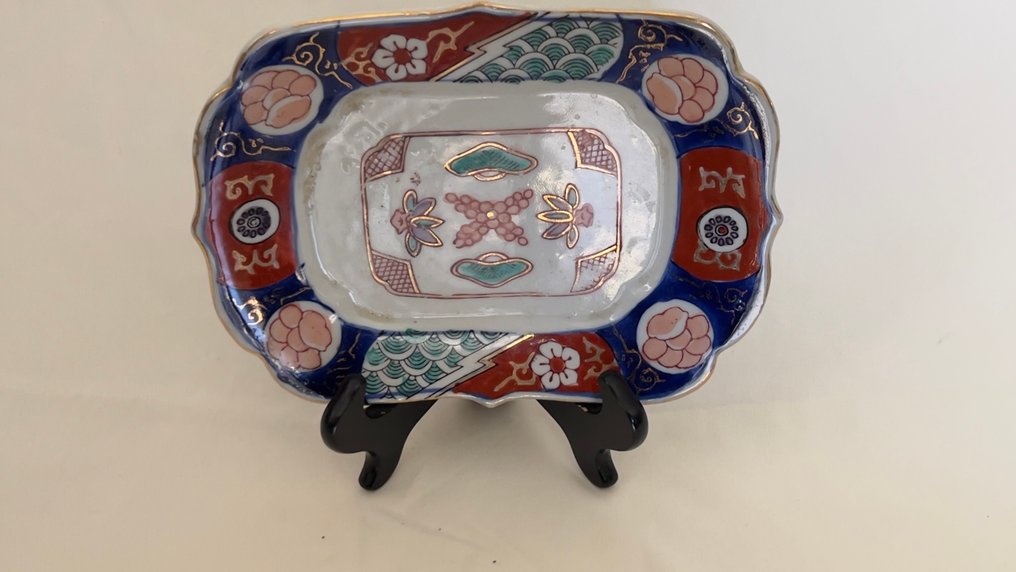 盘子 - 瓷 - 日本伊万里瓷器 #4.3