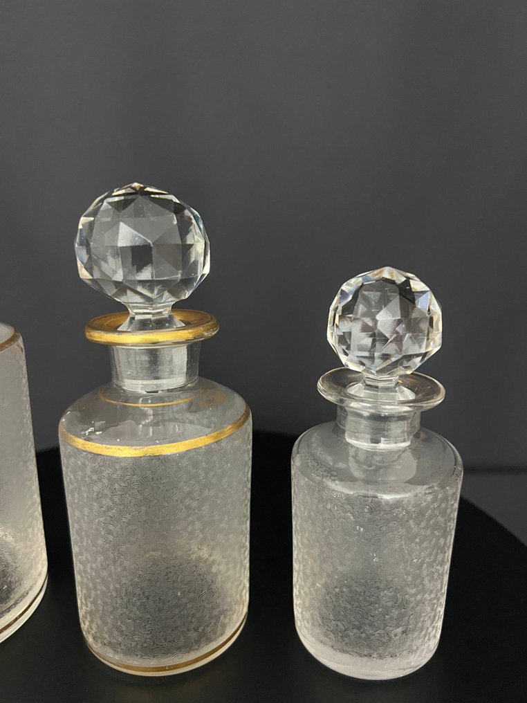 Saint Louis - 香水瓶 (3) - 水晶 - 三瓶套装 #2.1