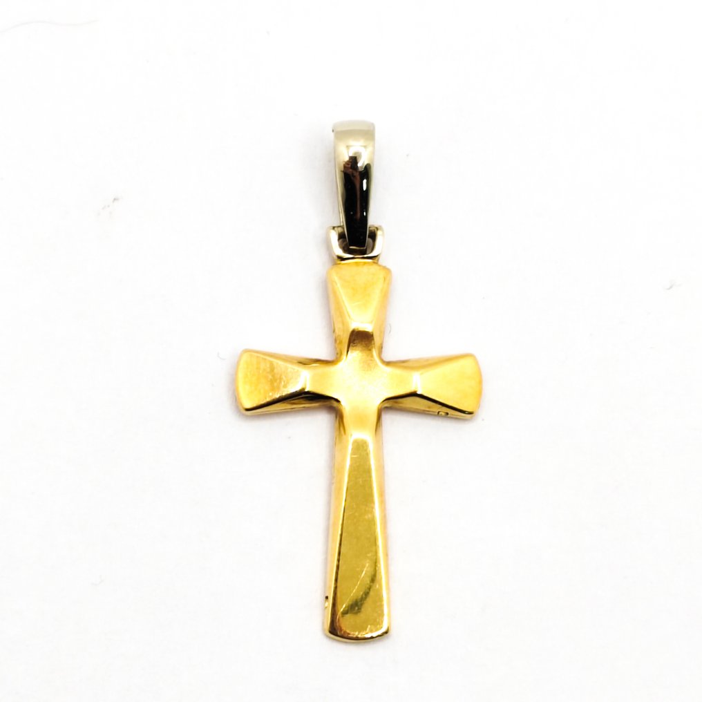 Zonder minimumprijs - Hanger - 18 karaat Geel goud, Witgoud #2.1