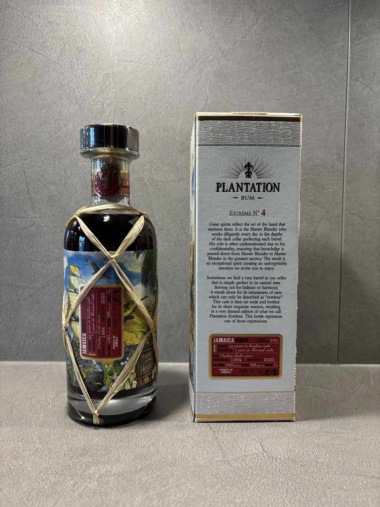 Clarendon 1984 36 years old Plantation - Extrême No. 4 MMW    - b. 2020  - 70cl #2.1