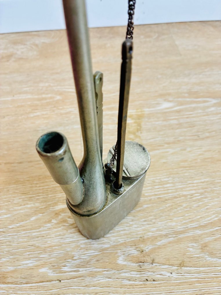 No reserve price - Pipe - Alloy, Silver-Plated Metal #2.1