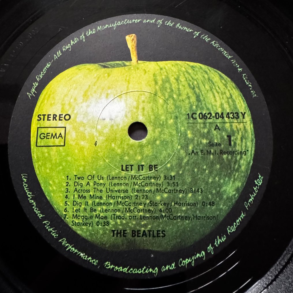Beatles - Let It Be [stereo pressing] - LP - Stereo - 1970 #4.3