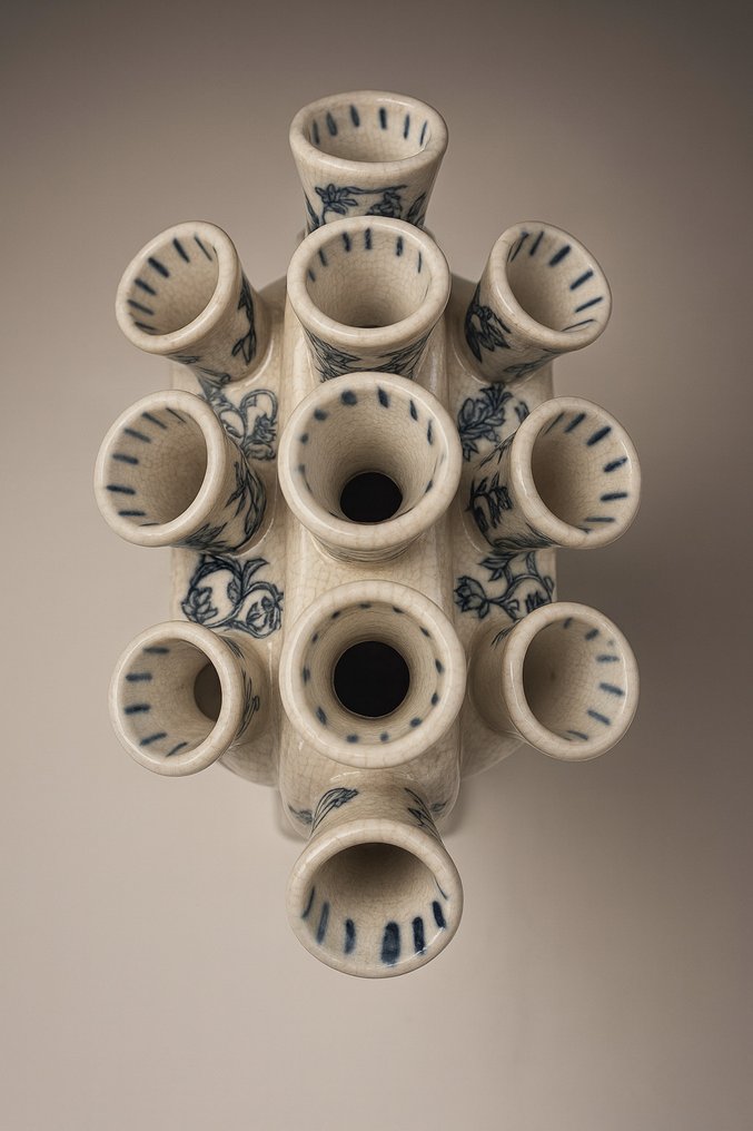 Vase  - Earthenware - Tulipier 11 drops #3.2