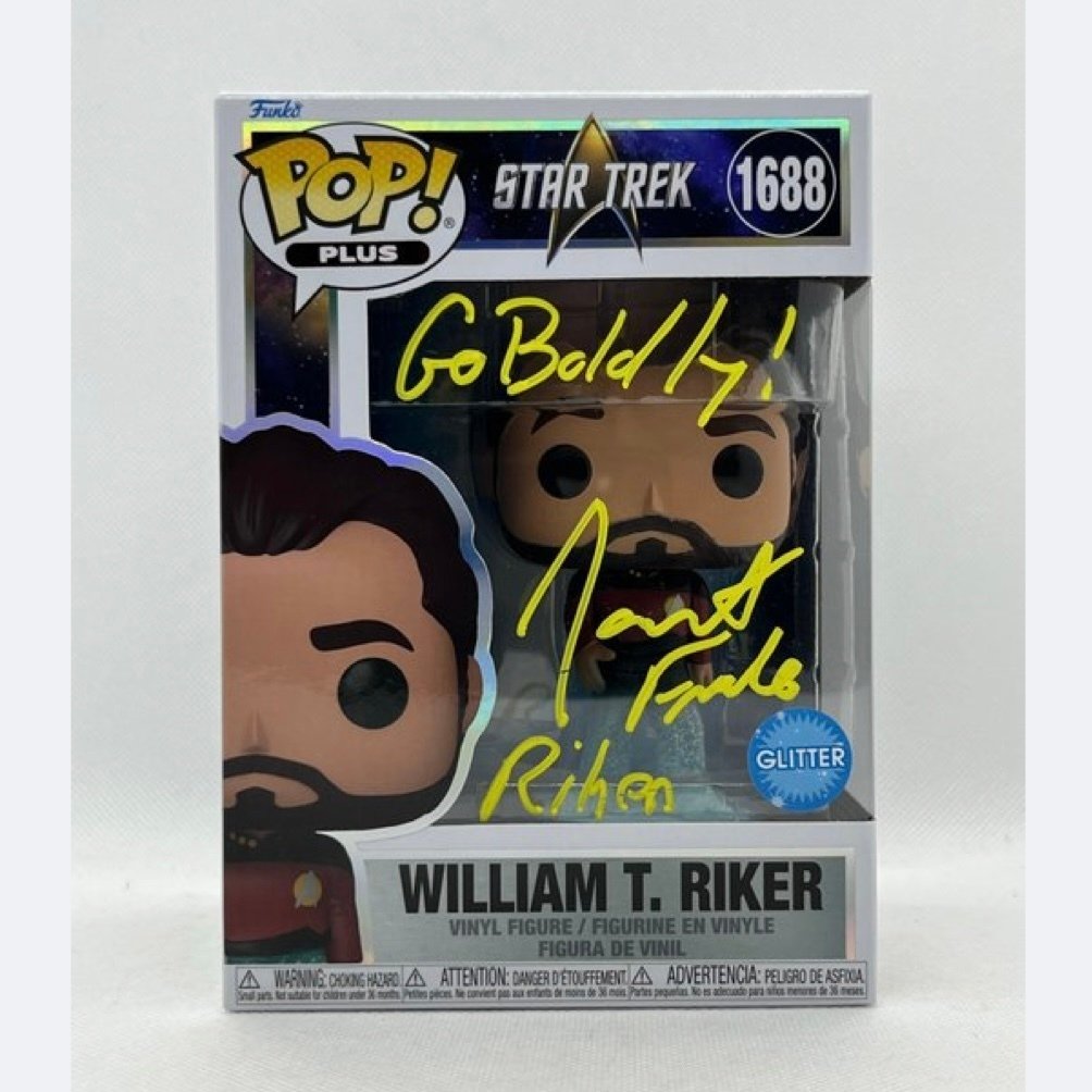 Star Trek - Signed by Jonathan Frakes (Commander William Riker) #1.0