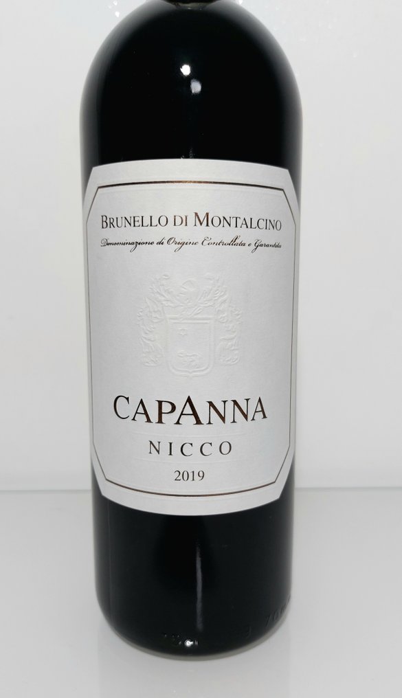 2019 Capanna, Nicco - 蒙達奇諾·布魯奈羅 - 1 Bottle (0.75L) #1.0