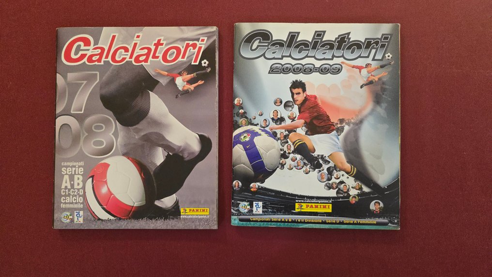 2007/08, 2008/09 Panini Calciatori - 2 完整專輯 - Good (GD) #1.0