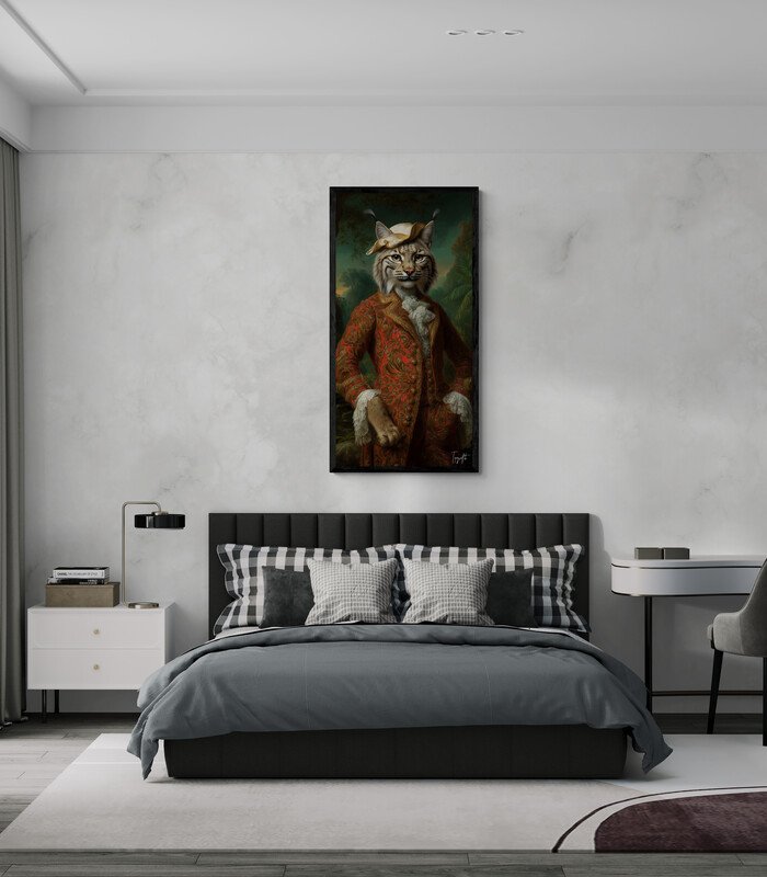 Topograffiti - Le lynx- XL - 10% Don #4.3