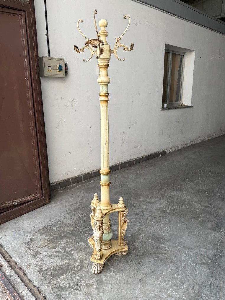 veneziano - Κρεμάστρα παλτό - Ξύλο, Μέταλλο - Κρεμάστρα #2.1