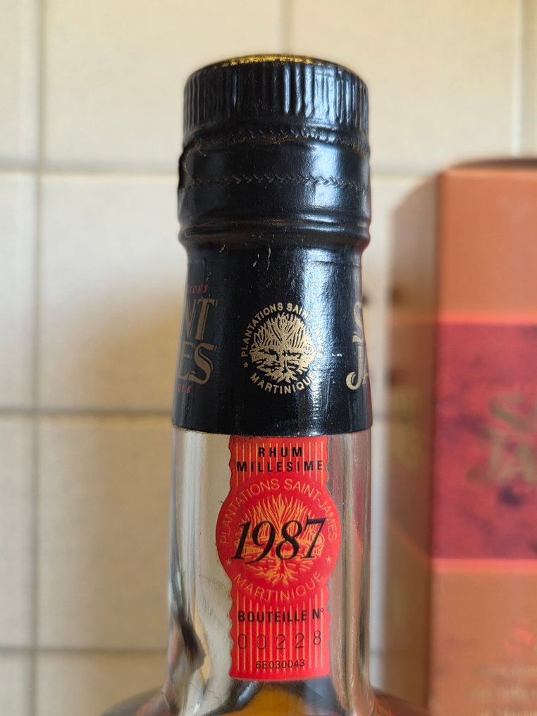 Saint James 1987 - Martinique  - b. Δεκαετία του 1990 - 70cl #4.3
