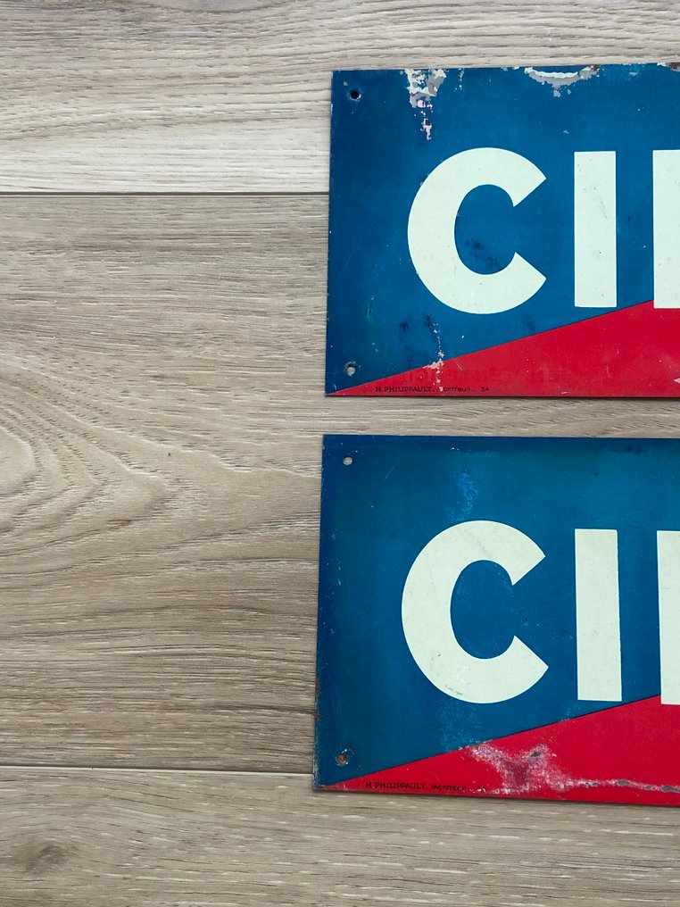 Cinzano / H.Philippault Montreuil - Πλάκα - Μέταλλο #1.0