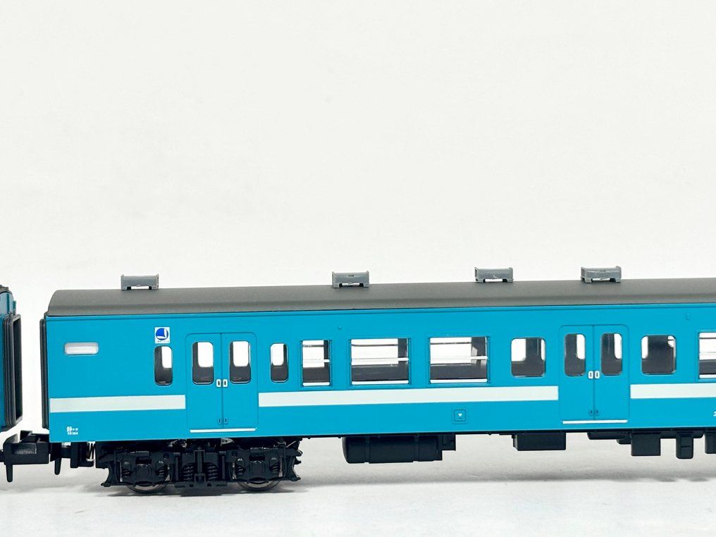 MICROACE N轨 - A0380 - 模型火车 (1) - JNR 119 系列 – 伊田线涂装(非空调)2辆车组(带动力) - JNR #4.3