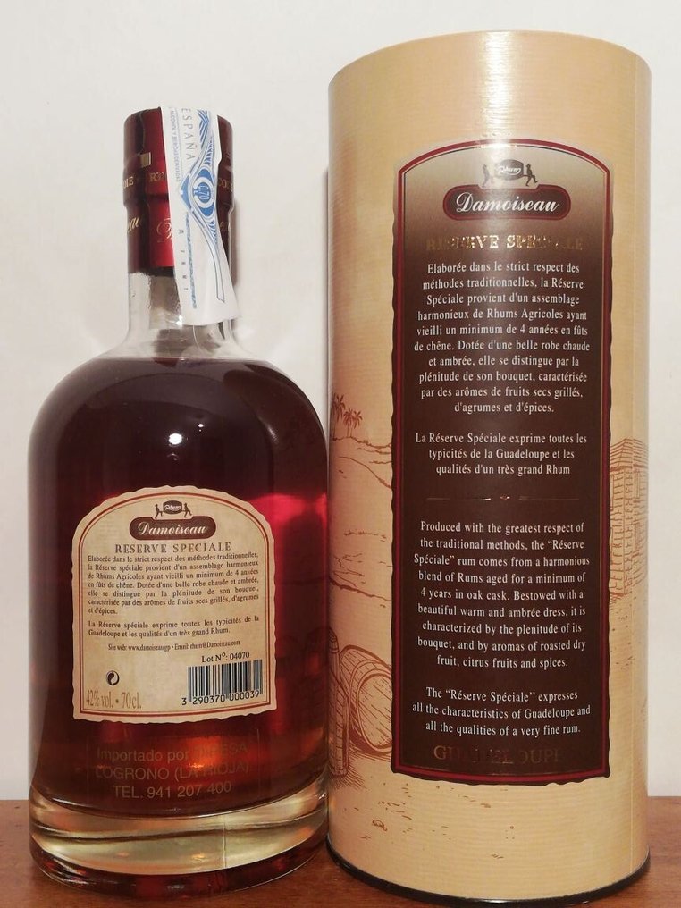 Damoiseau - Réserve Spéciale - Rhum Vieux Agricole Guadeloupe  - b. 2000s - 70cl #2.1