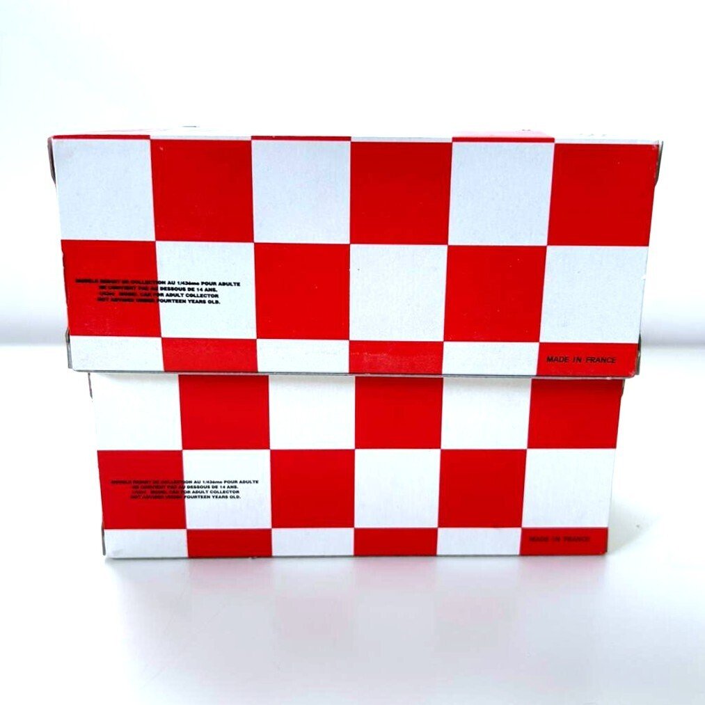 1:43 - Modelbil  (2) - 2x Starter – Lola T98/10 – Le Mans 1999 - Jan Lammers #2.1