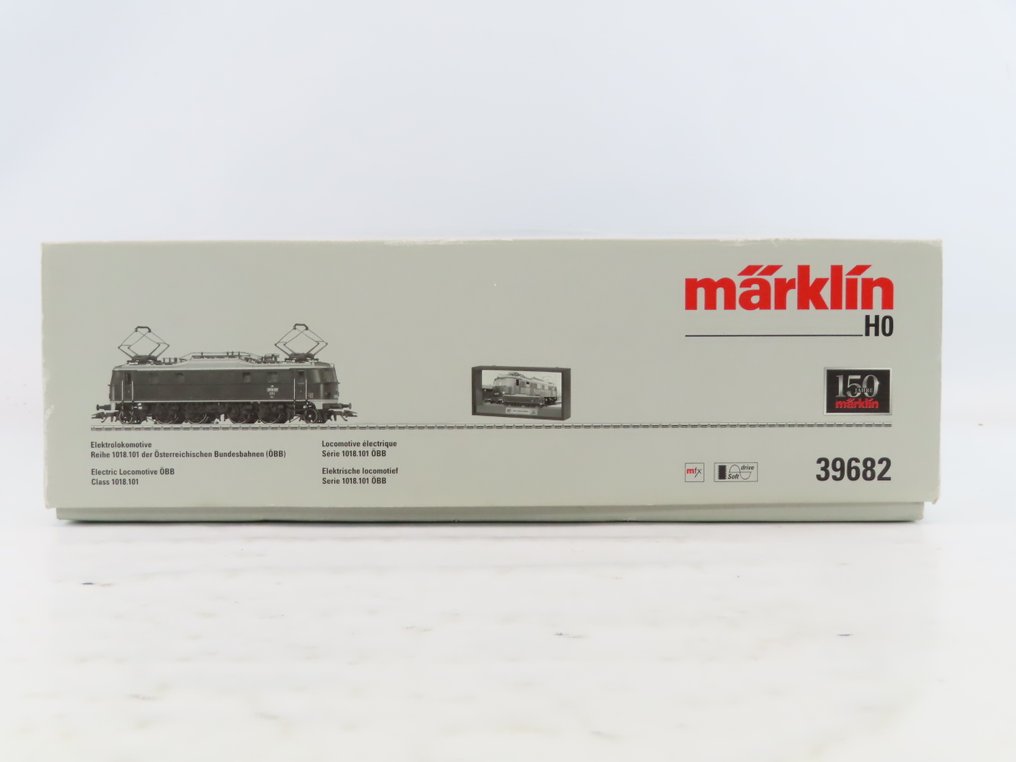 Märklin H0 - 39682 - Ηλεκτροκίνητη ατμομηχανή (1) - Rh 1018, ψηφιακό - ÖBB #3.2