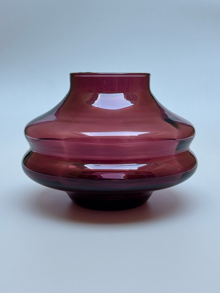 Verrière Doyen - Βάζο -  Λουλουδάκια  - Γυαλί, Αμέθυστος γυαλί - Αρτ Ντεκό #3.2