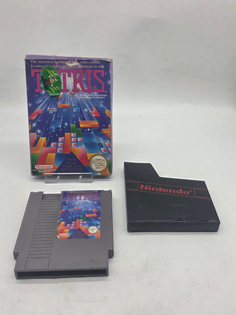Nintendo - Nes - - Rare First Edition Tetris (FRA) - Pal B - 电子游戏 - 带原装盒 #1.0