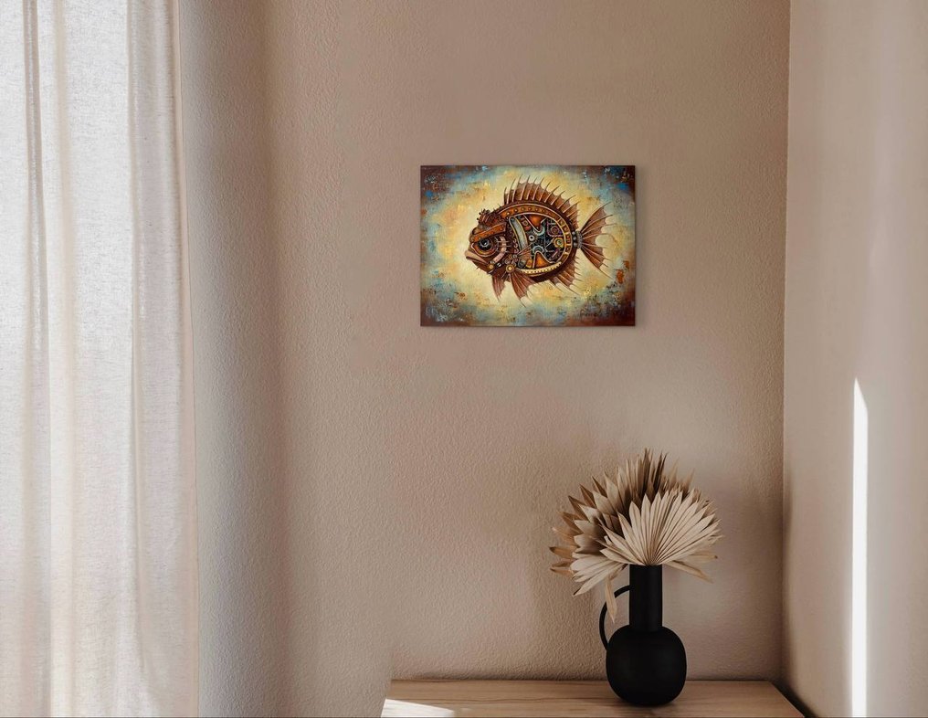 Grinchenko Nataly (XX) - Mechanical fish #3.2