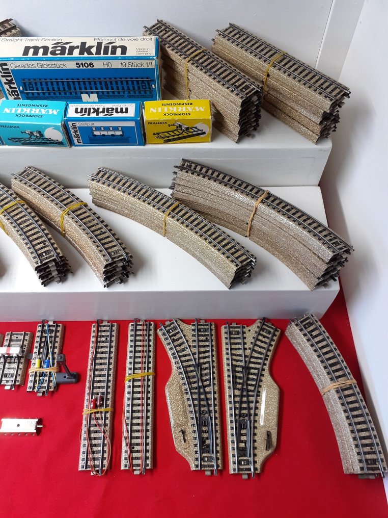 Märklin H0 - 5100/5200 serie, met toebehoren - 模型火車軌道 (107) #1.0