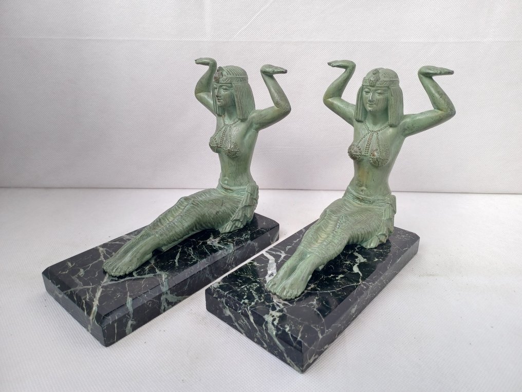 Bookends (2) - Alloy - Egyptian Dancers #2.1