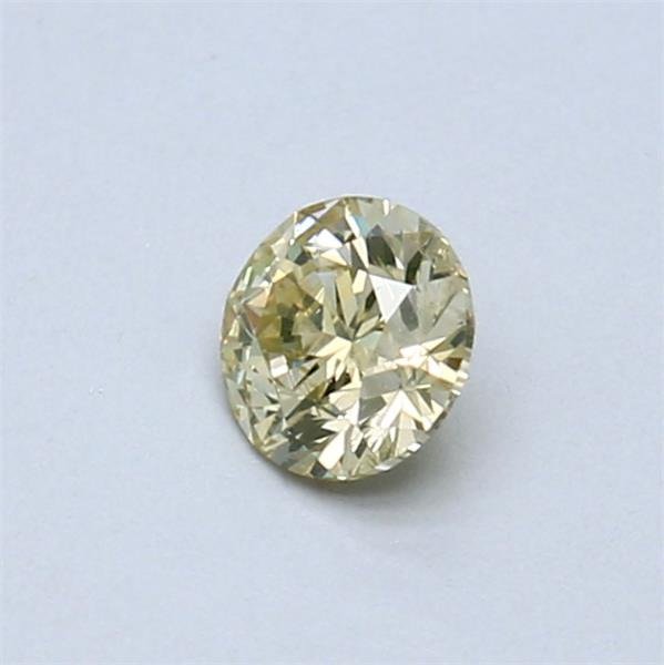 没有保留价 - 1 pcs 钻石  (天然色彩的)  - 0.30 ct - 圆形 - Fancy 绿色 黄色 - SI2 微内含二级 - 国际宝石研究院（IGI） #3.2