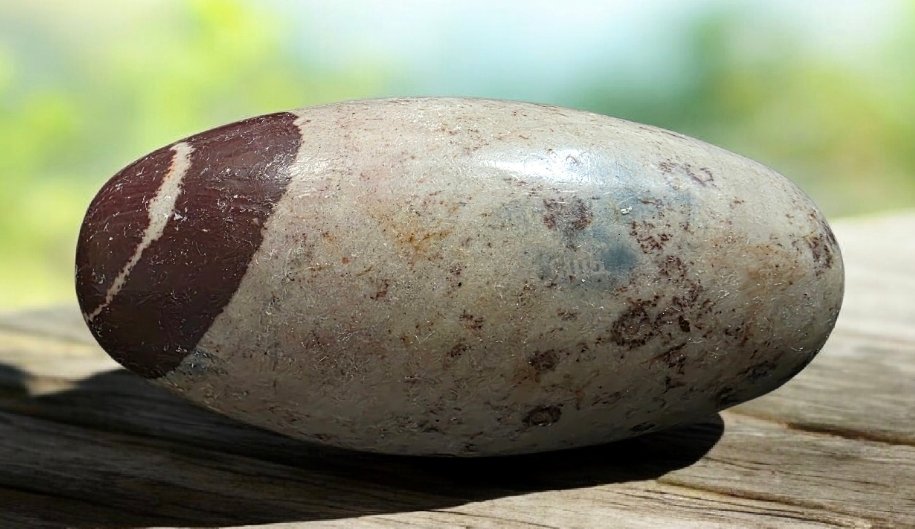 Shiva Lingam ωοειδές - Ύψος: 153 mm - Πλάτος: 75.6 mm- 1225 g #2.1