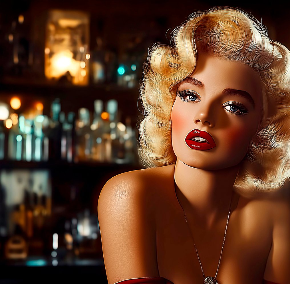 PLM-Art - Marilyn Monroe Glam' #2.1