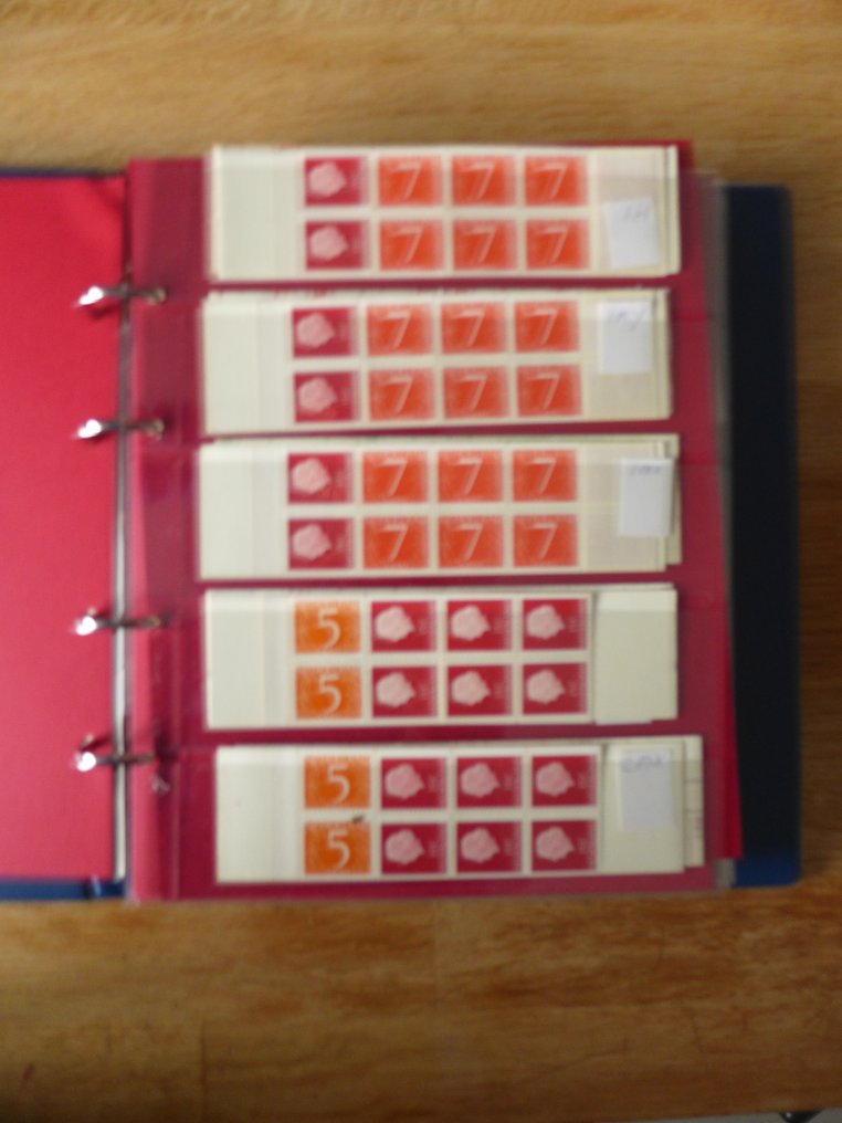 Holanda  - Coleção de álbuns de selos a partir do nº 1, blocos e folhas, etc. #1.0