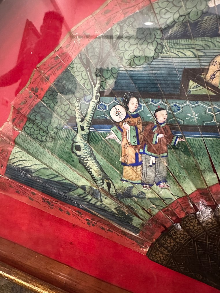 Folding fan - Paper - China - Guangxu (1875-1908) #1.0